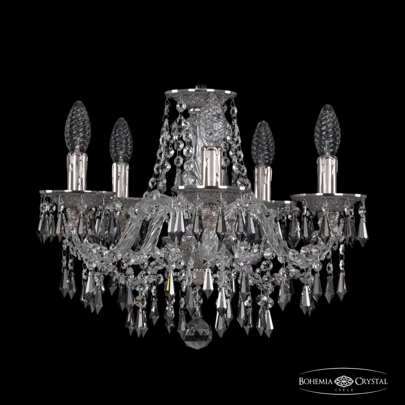 Подвесная люстра Bohemia Ivele Crystal 16103/5/141 Ni K731