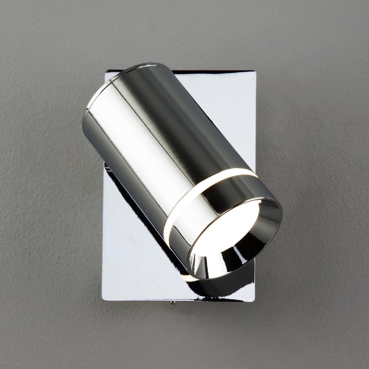 Настенный светодиодный светильник Eurosvet Stalk 20064/1 LED хром