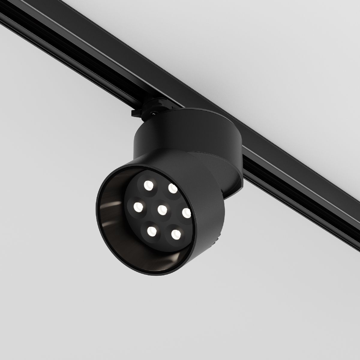 Трековый трехфазный светильник Maytoni Alfa TR199-3-15W4K-M-B