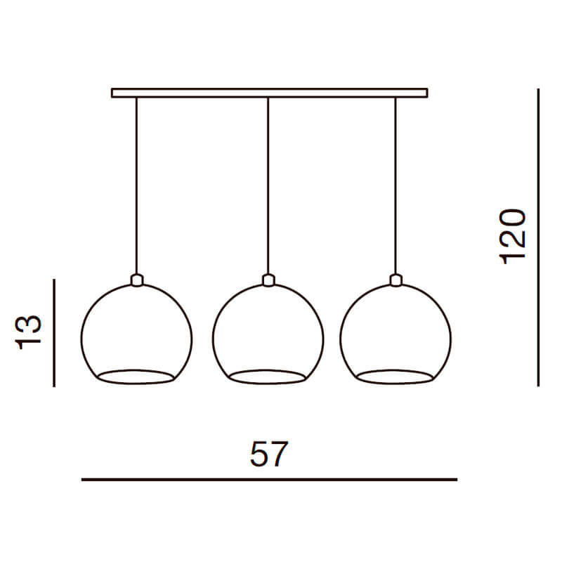 Подвесной светильник Azzardo Gulia 3 AZ0638
