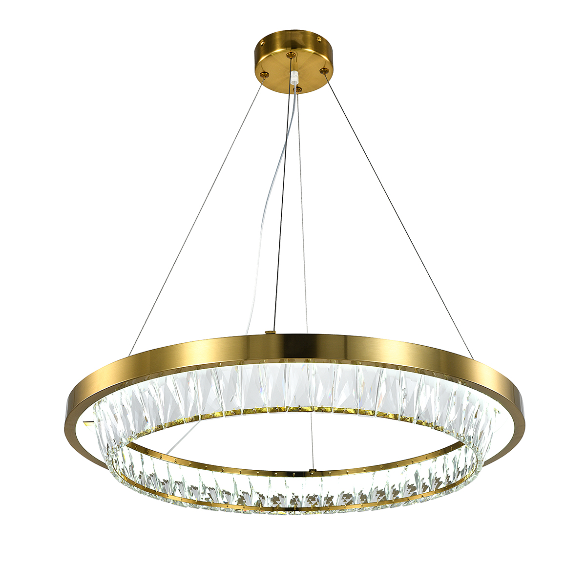 Подвесная люстра Indigo Riva 12045/1P Brass V000102L