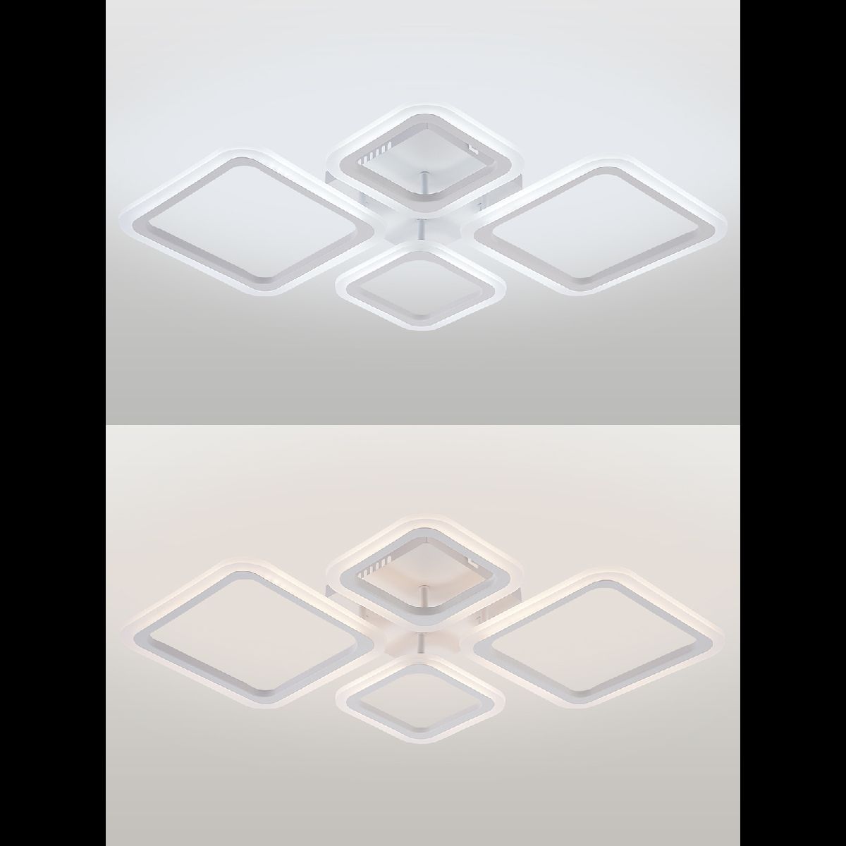 Потолочная люстра Natali Kovaltseva Opti LED LAMPS 81108/1C