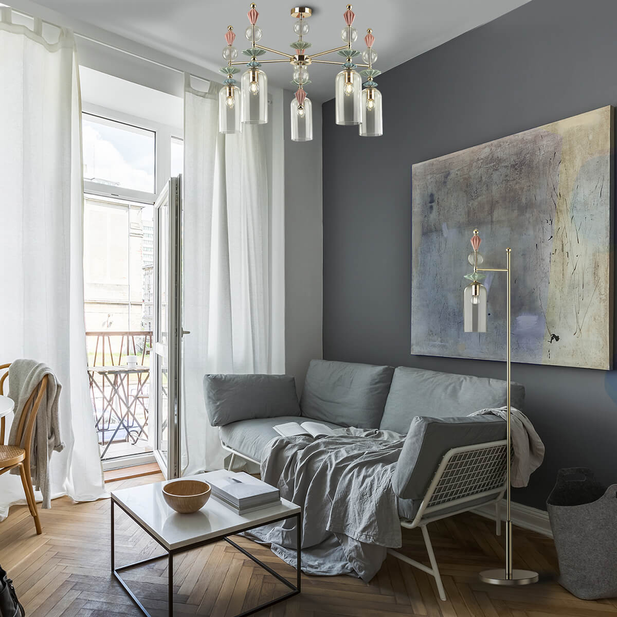 Торшер Odeon Light BIZET 4855/1F