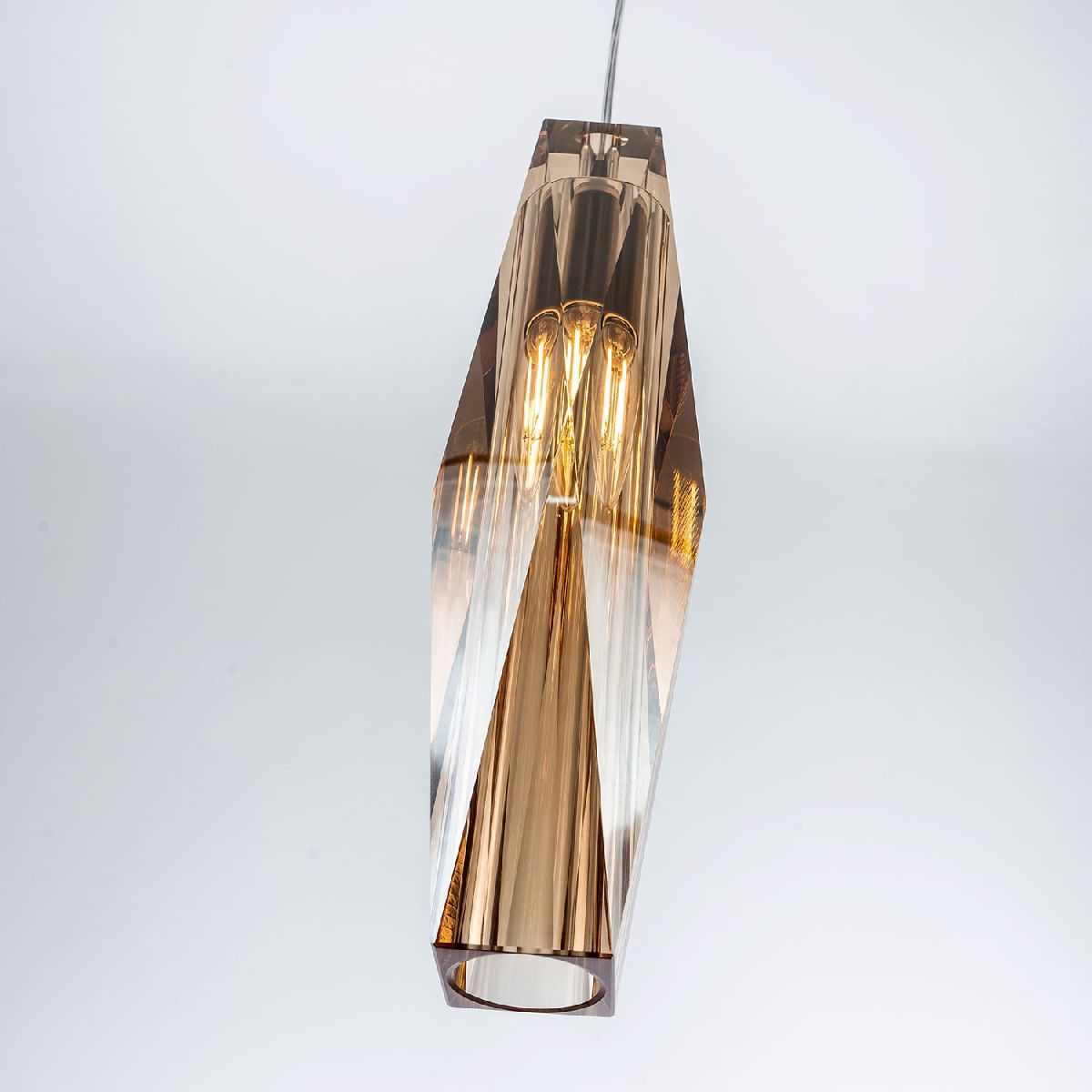 Подвесной светильник хрустальный Modelux ML.88950.1 AM