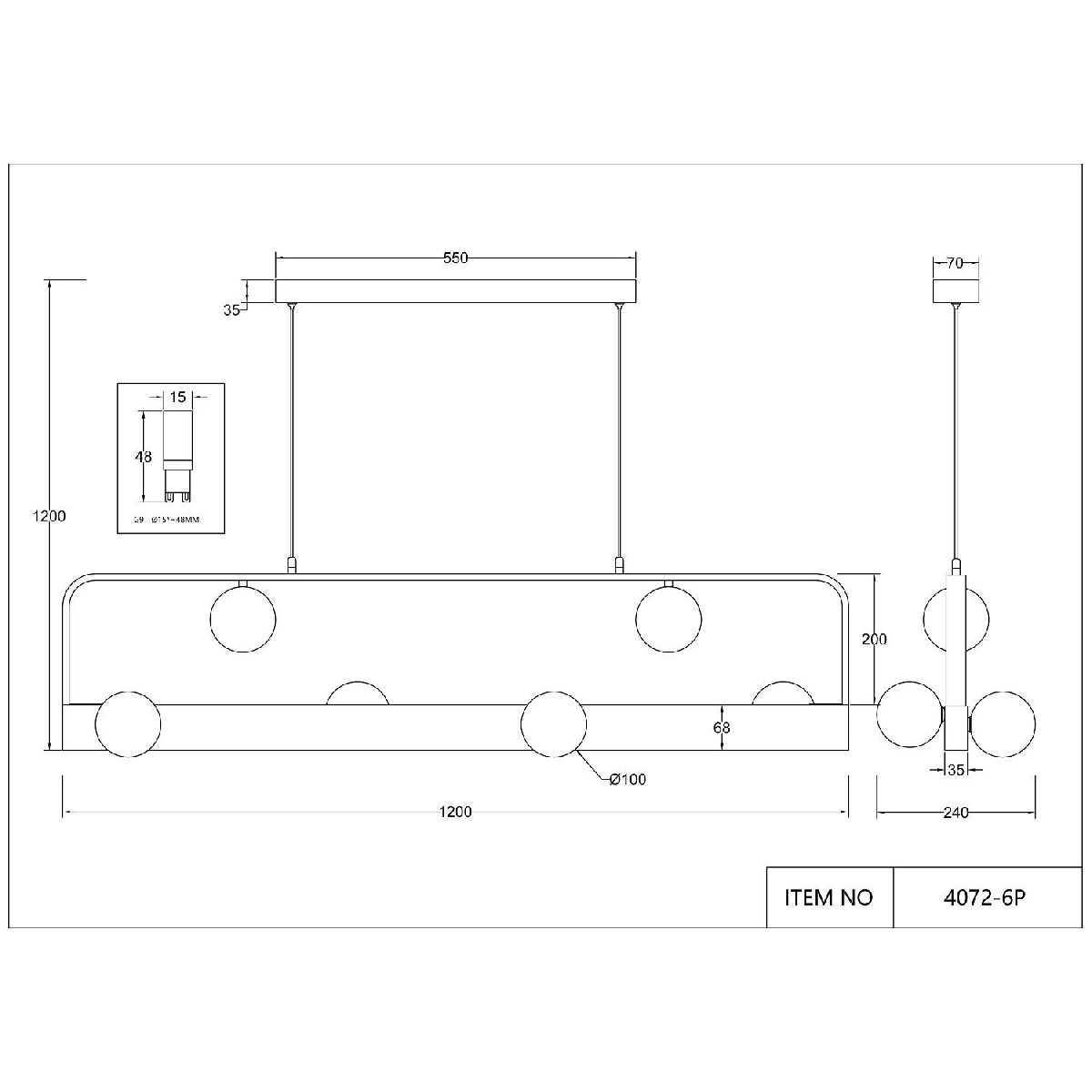 Подвесная люстра Favourite Fitirum 4072-6P
