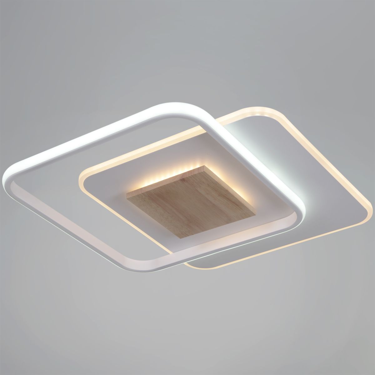 Потолочная люстра Reluce 08000-0.5-450 WH+WOOD