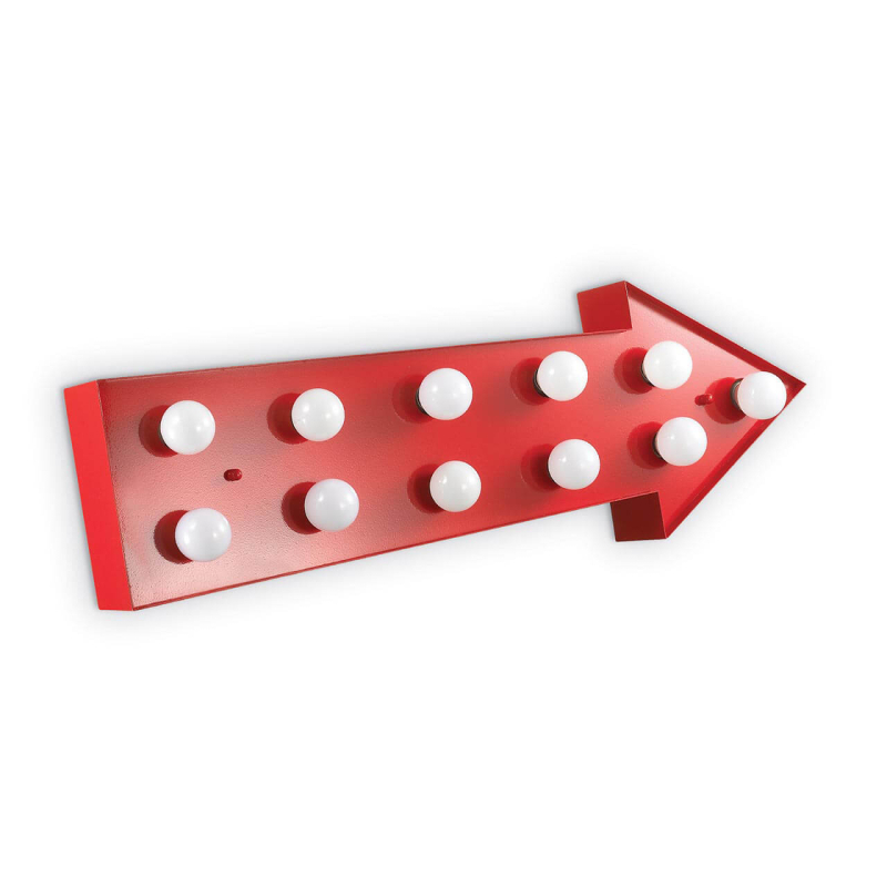 Настенный светильник Ideal Lux Circus-1 AP11 Rosso