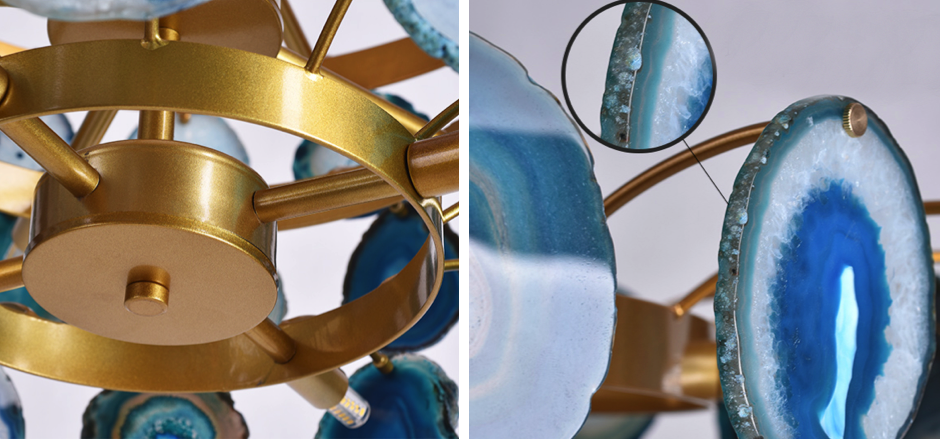 Подвесная люстра ImperiumLoft Agate Burst 74968-22