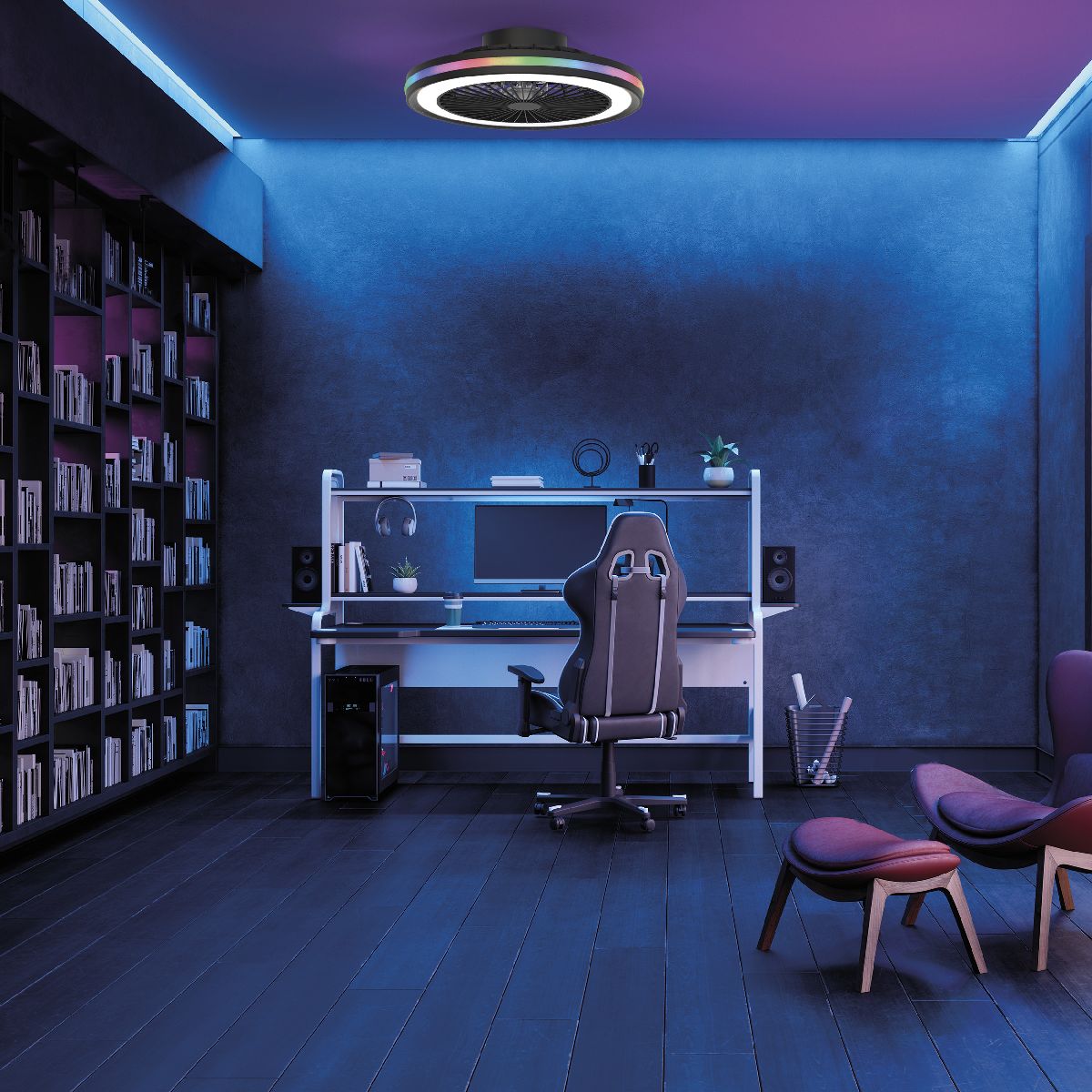 Люстра-вентилятор Mantra Gamer 7862