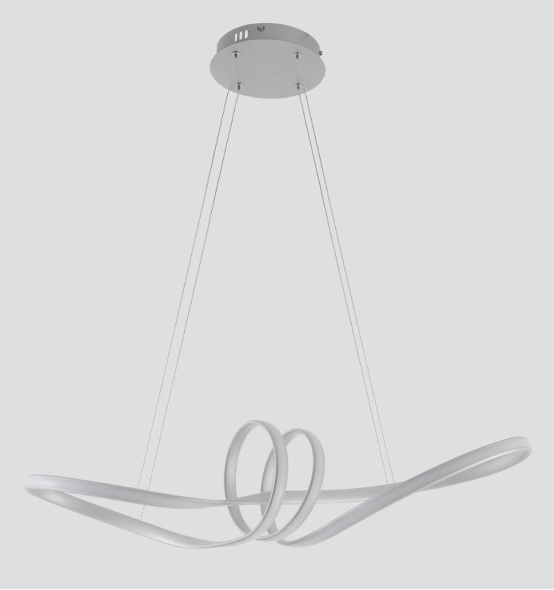 Подвесной светодиодный светильник Crystal Lux Amigo SP L700 Silver