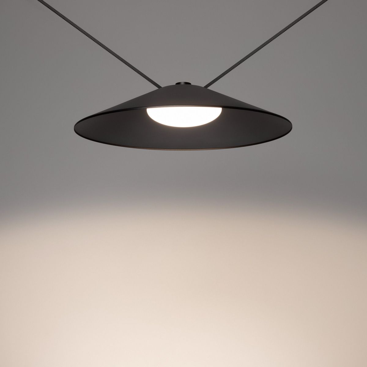 Трековый светильник Arlight ART-INBELT-WOK-R430-15W Day4000-MIX (BK, 110 deg, 48V, DALI) 051186