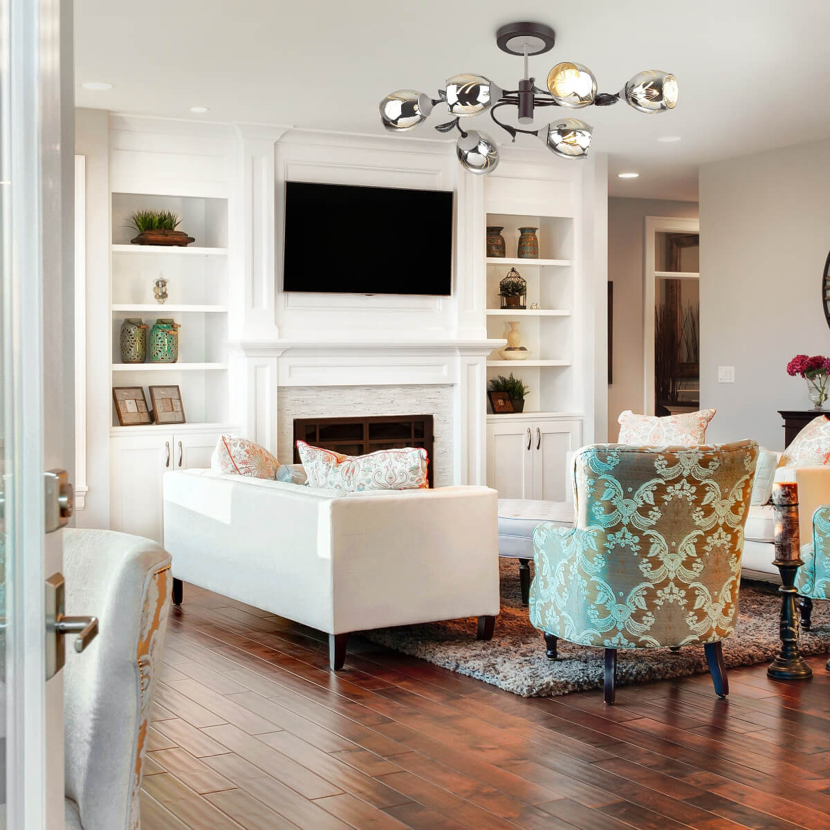 Люстра на штанге LUMION 4527/6C