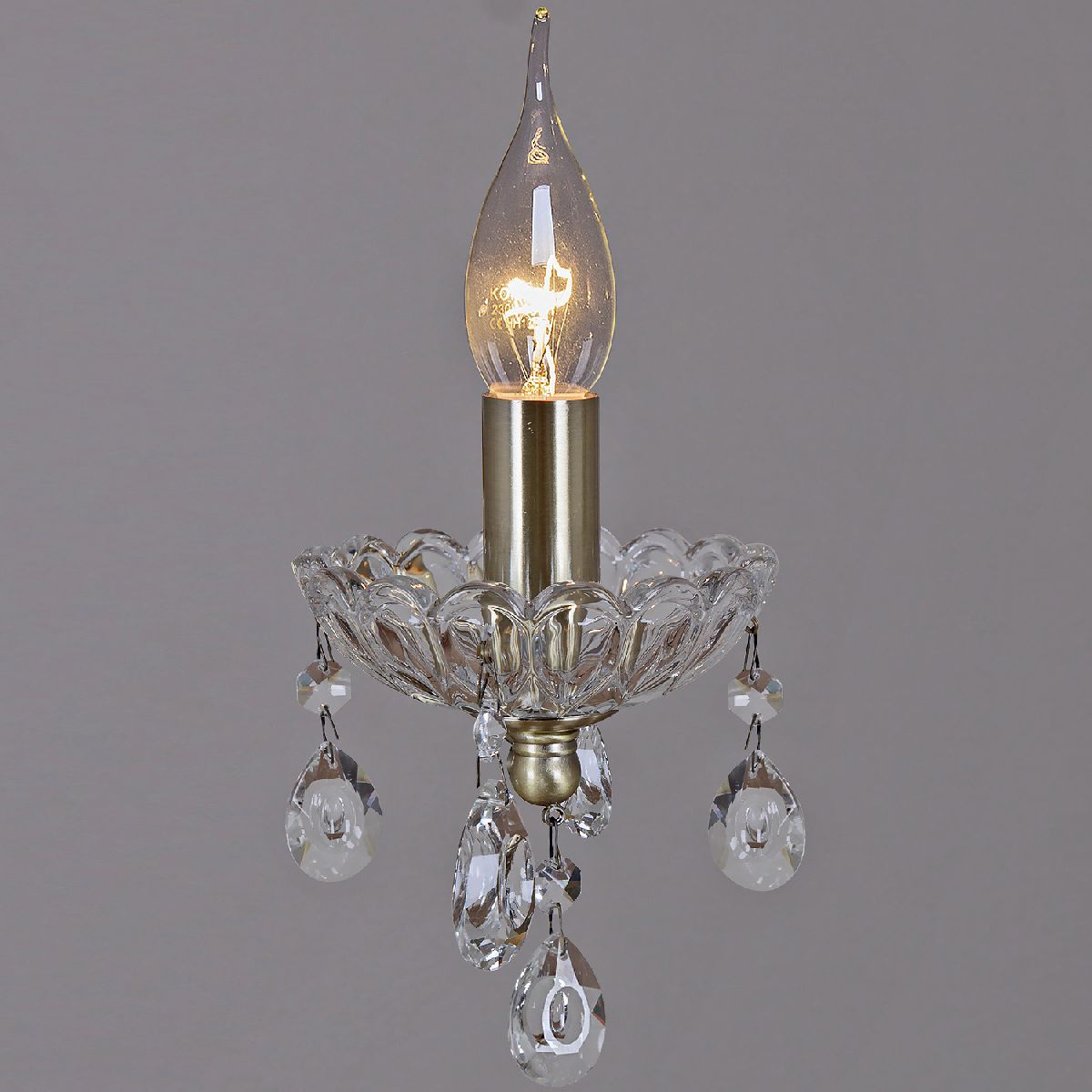 Бра бронзовое бронза Illumico IL0265-2WSQ-24 AB CASTOR