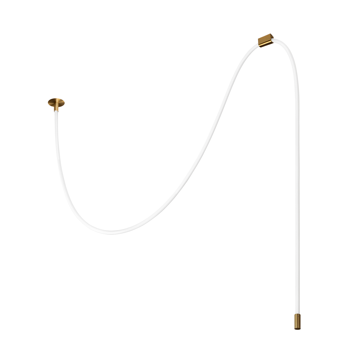 Потолочный светильник длинный Loft IT Thread 10388A Brass