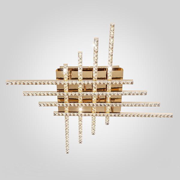 Потолочный светодиодный светильник Eurosvet Soprano 90041/8 золото