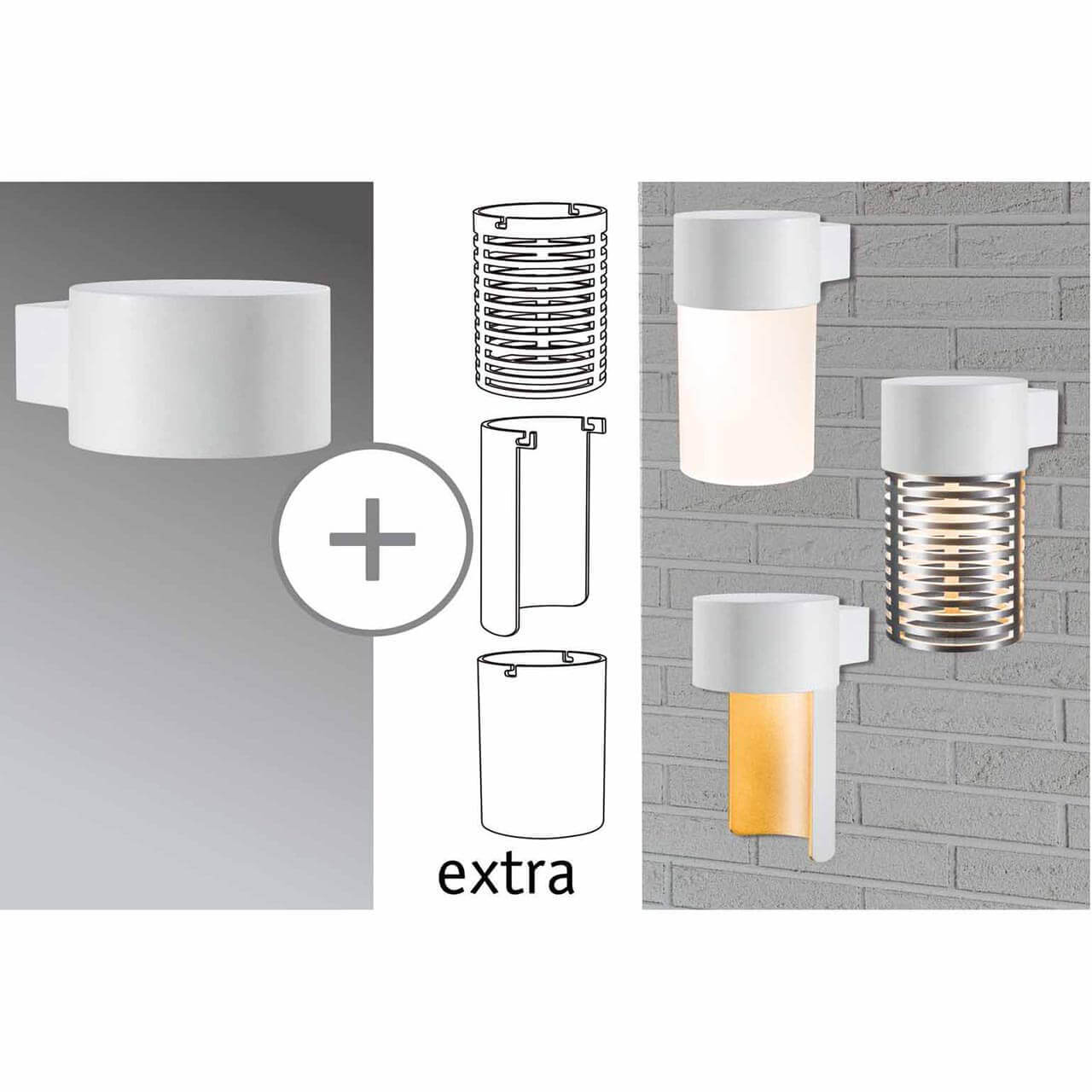 Уличный настенный светодиодный светильник Paulmann AmbientLed 93811