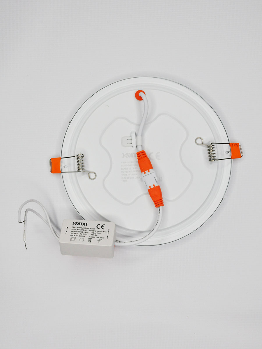 Встраиваемый светильник Elvan VLS-1612R-12W-WW-Wh