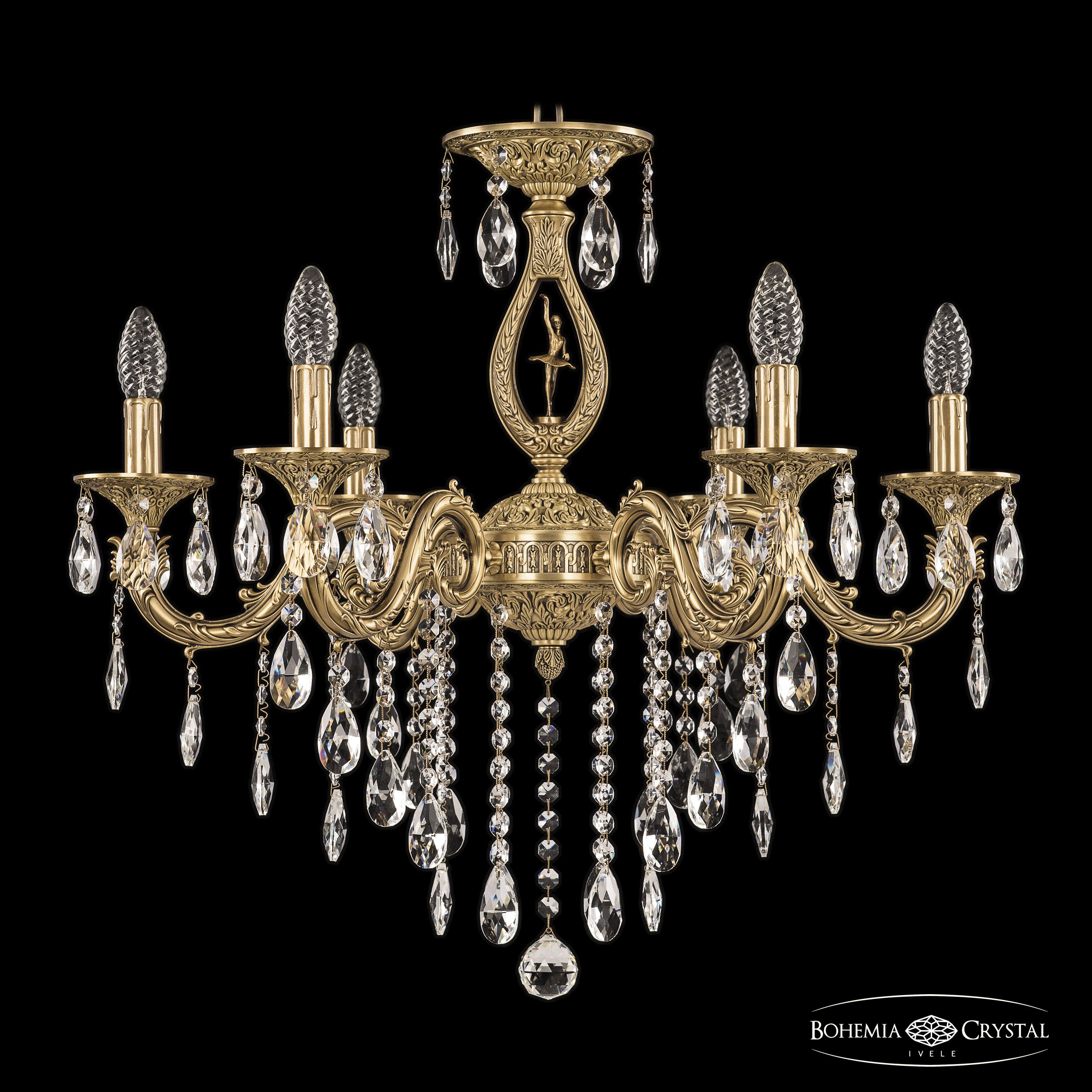 Подвесная люстра Bohemia Ivele Crystal Florence 71401/6/210 B FP FD2S