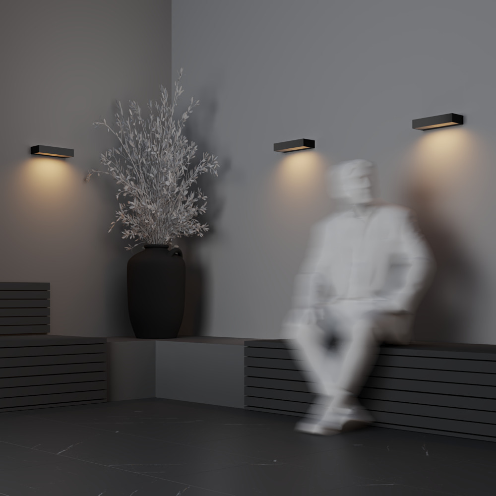 Уличный настенный светильник Maytoni Lot O428WL-L10GF3K