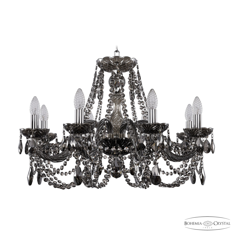Подвесная люстра Bohemia Ivele Crystal 1406/8/240 Ni M731