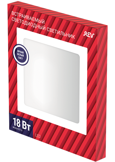 Встраиваемый светильник REV Superslim Quadro 28982 1