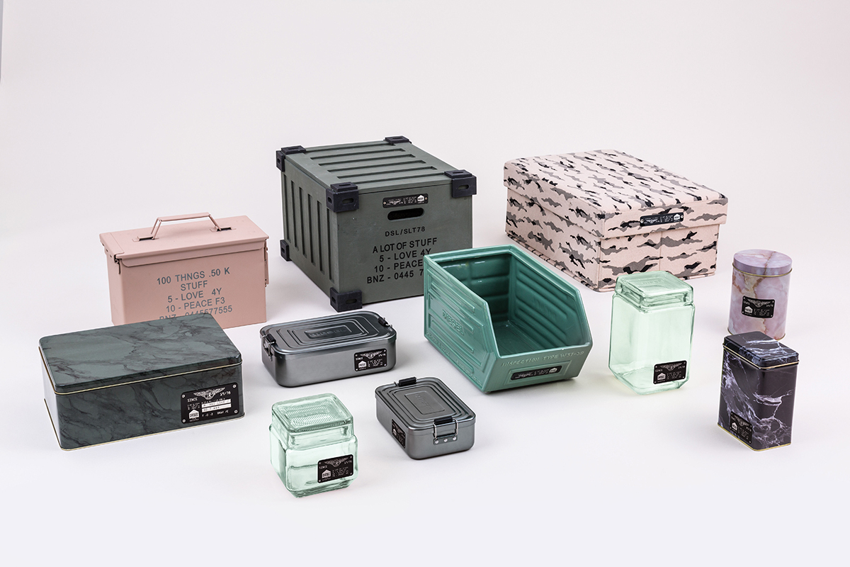 Баночка для хранения Industrial Big Seletti Surplus Storage System 11091