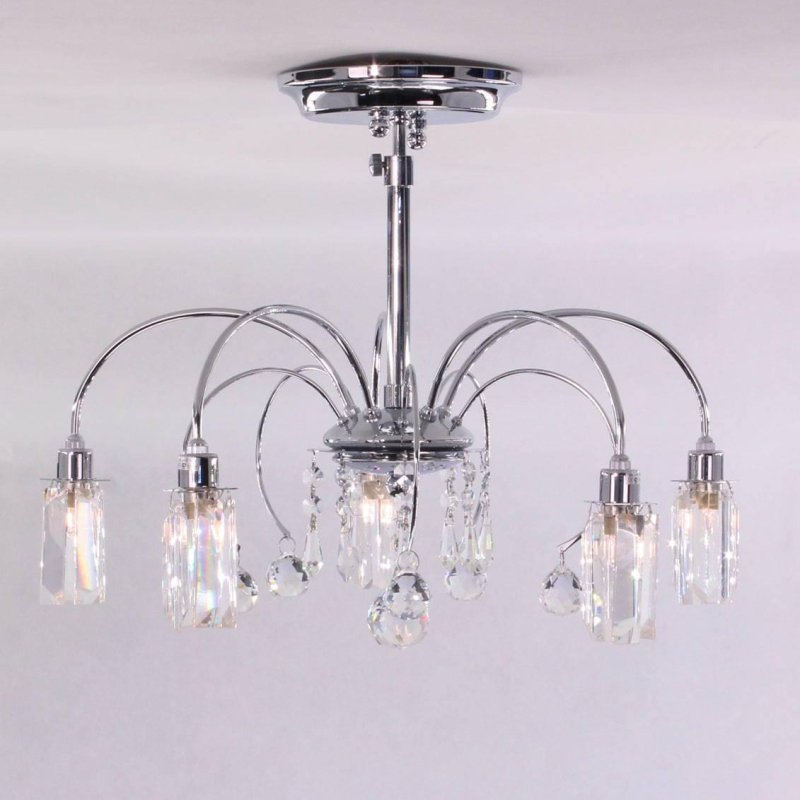 Потолочная люстра Citilux Калипсо Хром CL211151