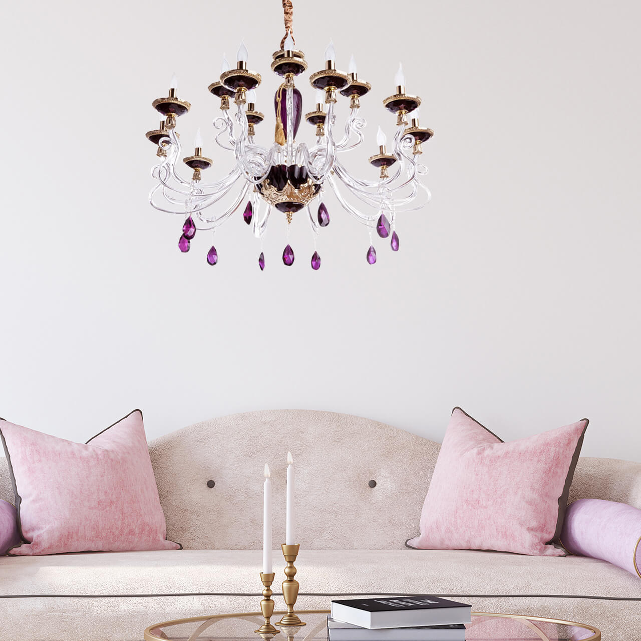 Подвесная люстра Divinare Simona 5125/12 LM-15 в Москве