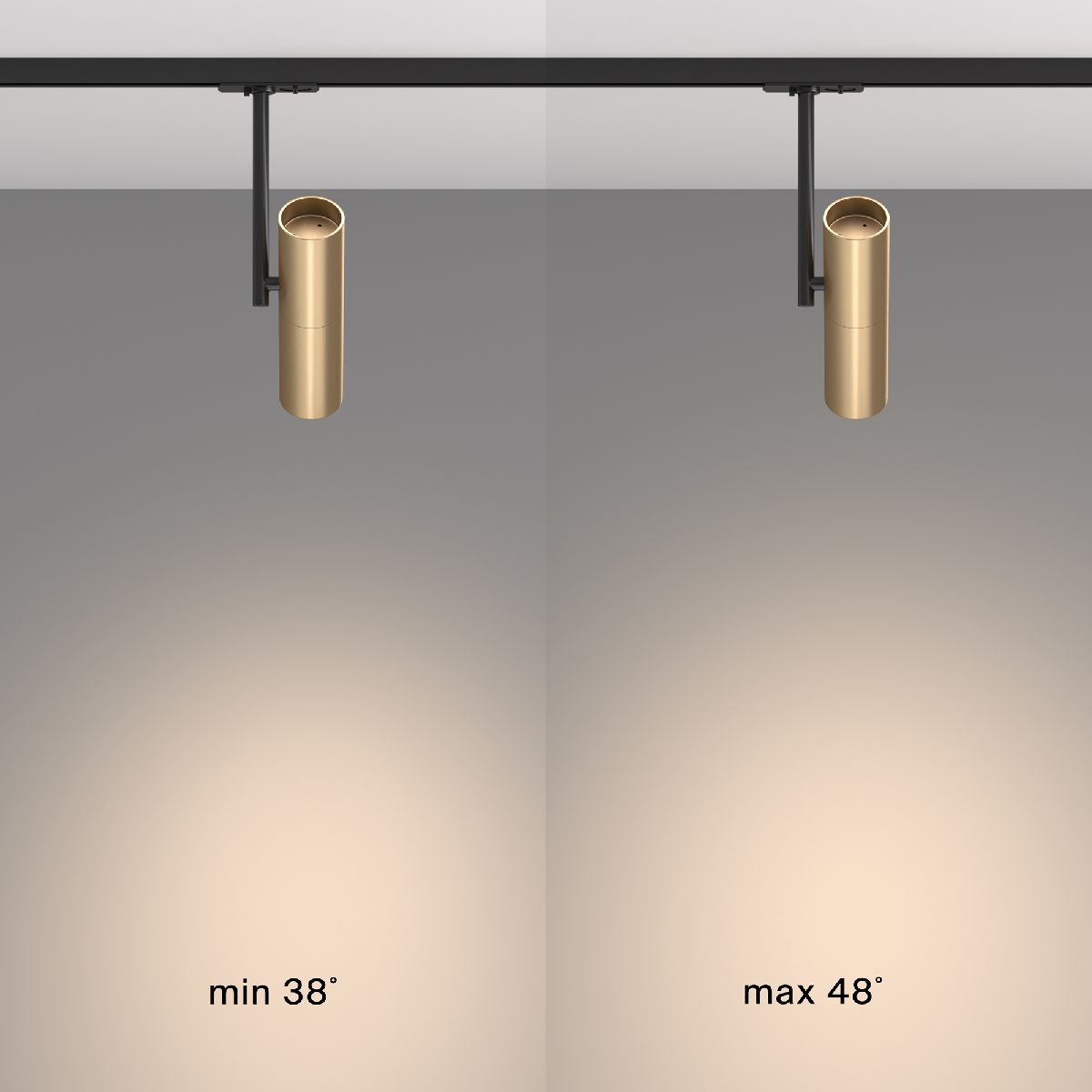 Трековый светильник Maytoni Elti TR005-1-GU10-BG