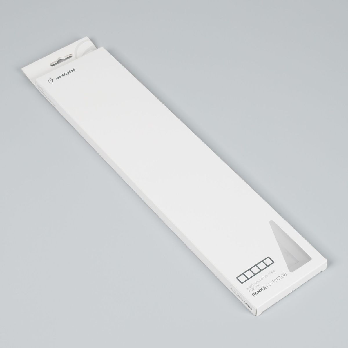 Рамка на 5 постов алюминиевая Arlight FRM-AKIRY-AL-5-GD 049736