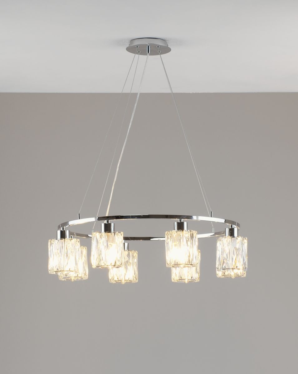 Подвесная люстра Moderli Prismique V11708-8P