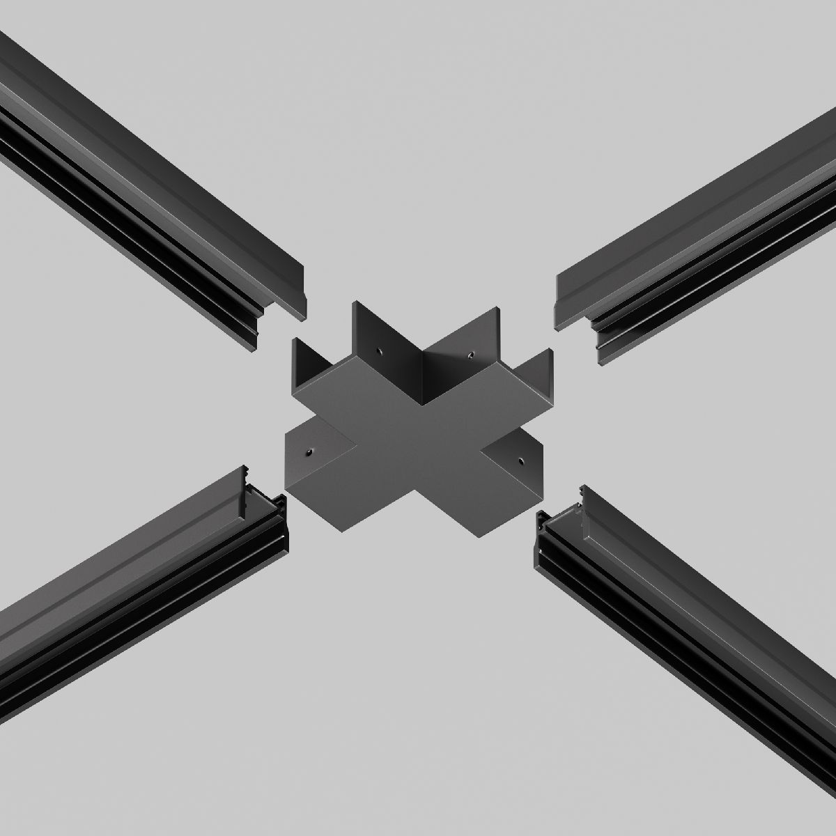 Коннектор X-образный для профиля Maytoni Elasity O-TR001-CC