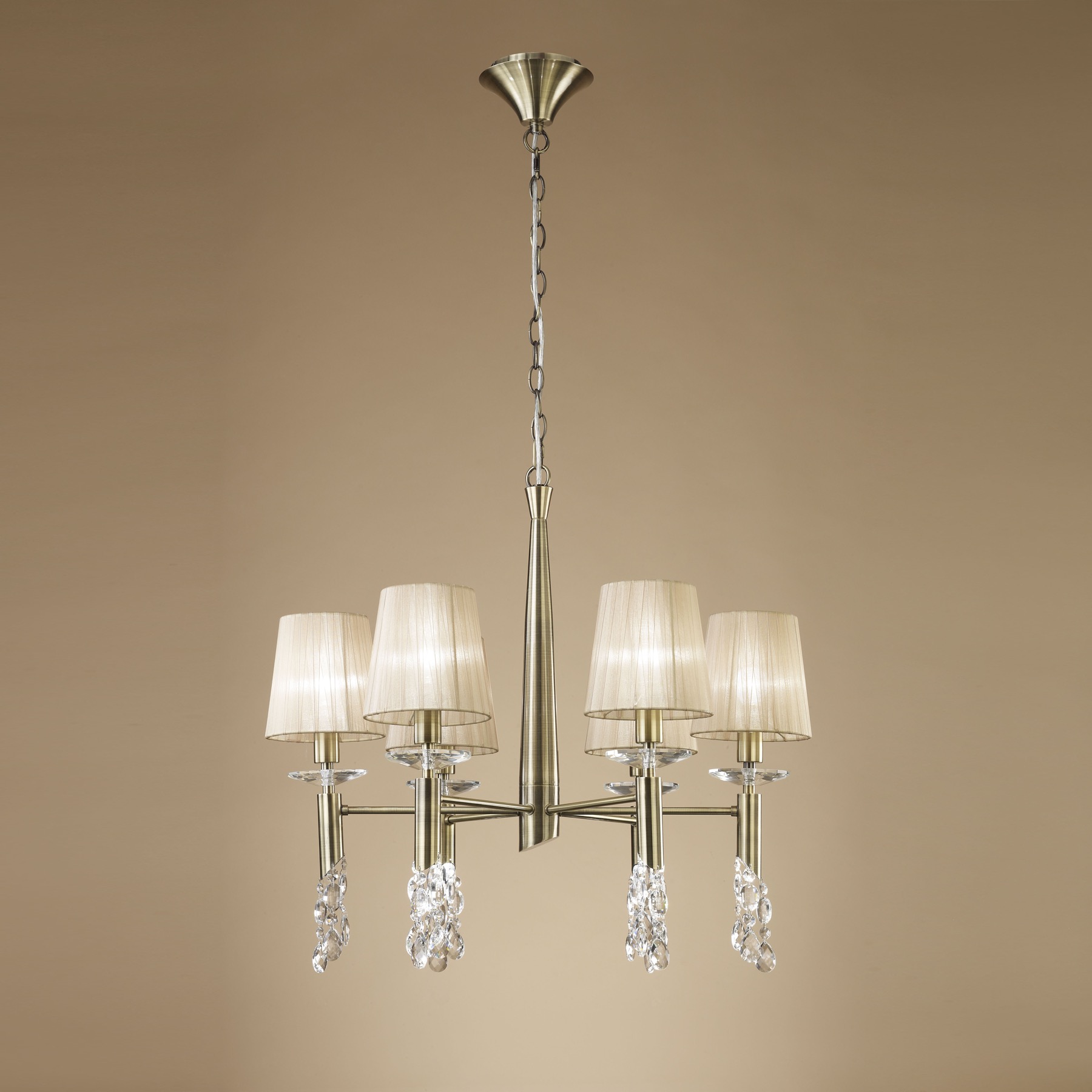 Подвесная люстра Mantra Tiffany Bronze 3871