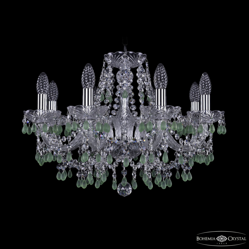 Подвесная люстра Bohemia Ivele Crystal 1410/8/195 Ni V5001