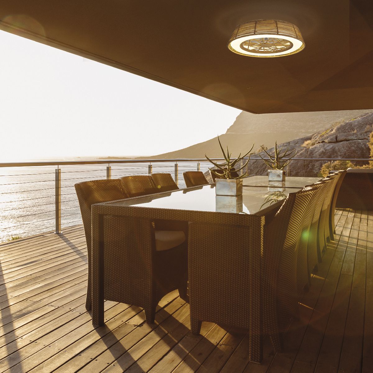 Люстра-вентилятор Mantra Indonesia 8225