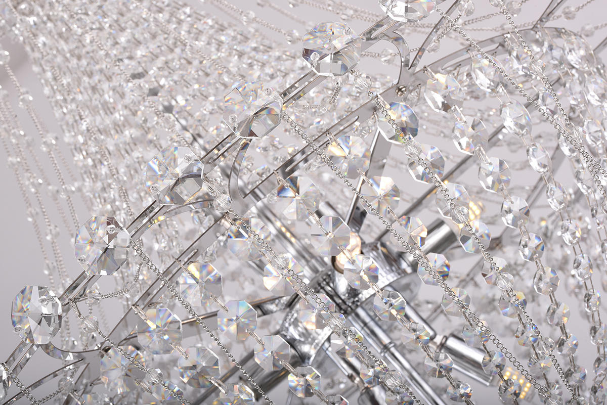 Подвесная люстра DeLight Collection MD8319-12A chrome