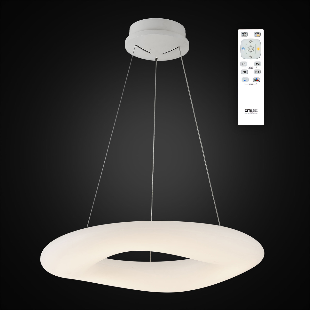 Подвесной светильник Citilux Стратус CL732660RS