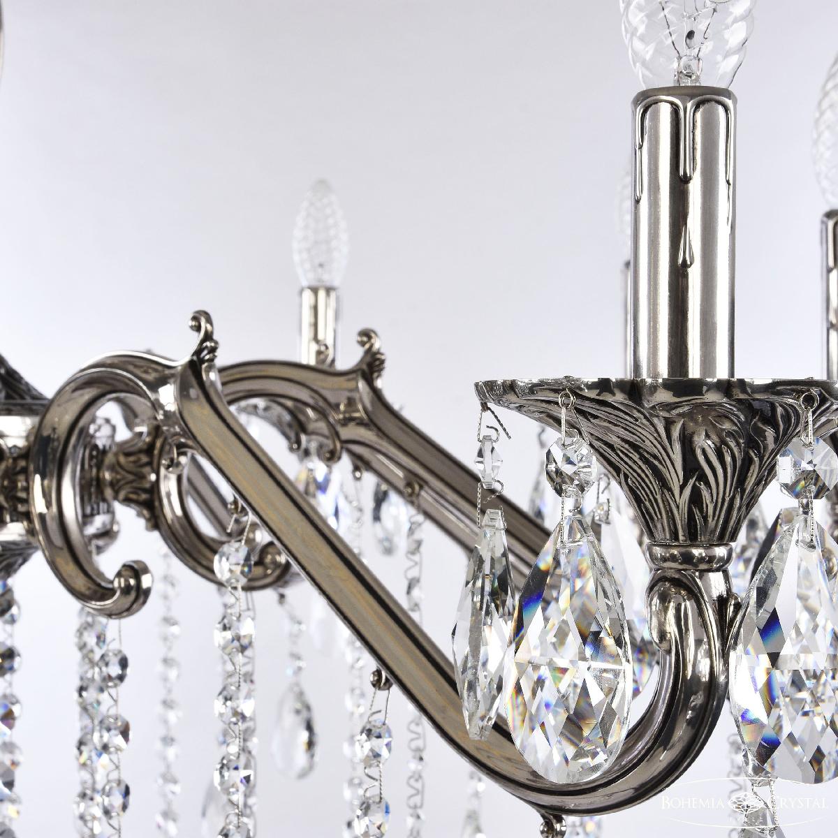 Подвесная люстра Bohemia Ivele Crystal Verona 72402/10/300 B NB FL3M
