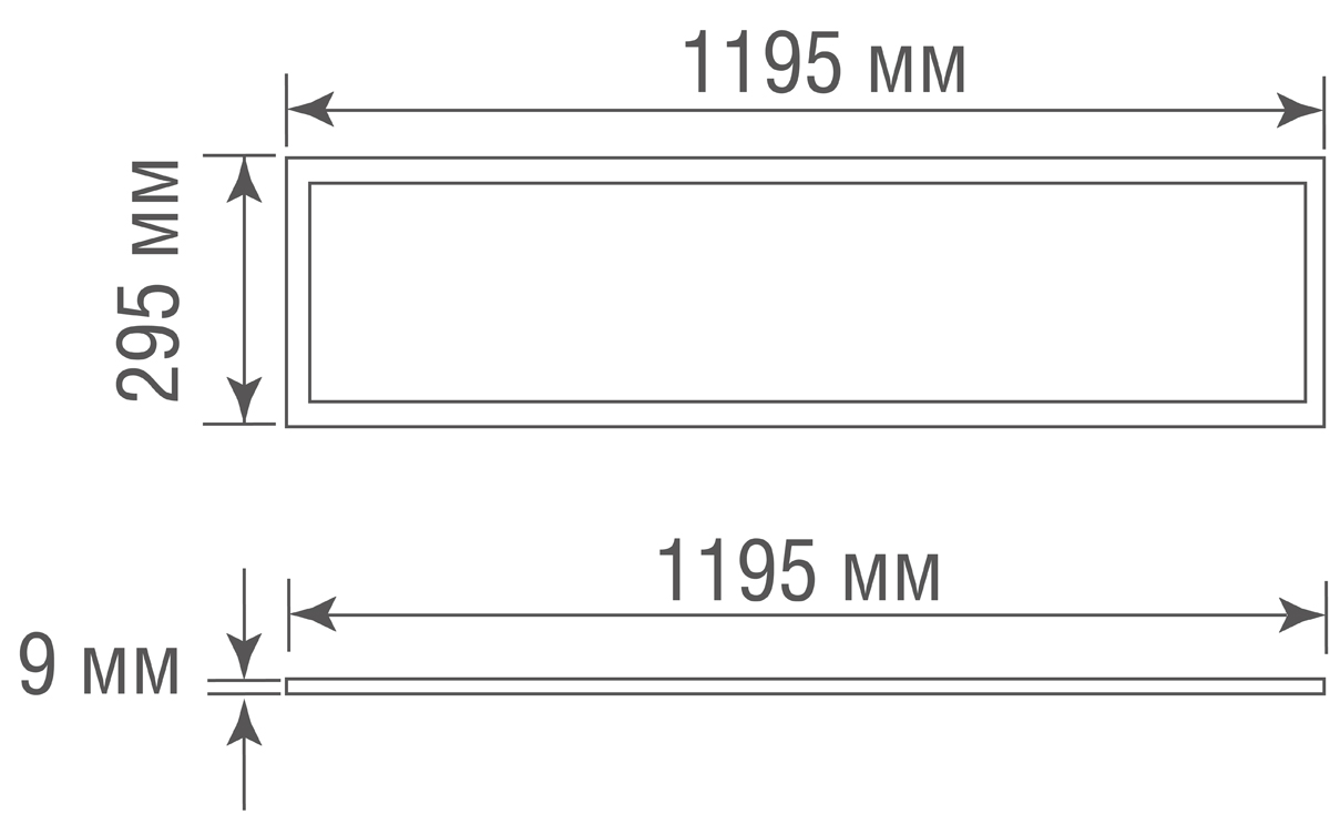 Светодиодная панель Donolux Prisma DL18014NW1YG