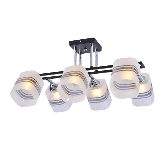 Потолочная люстра Seven Fires Shona SF3357/6C-BK-CR-WT