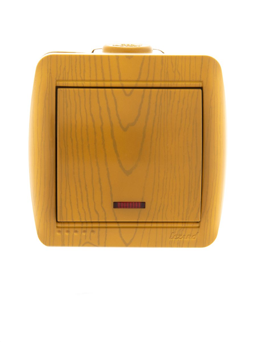 Выключатель с подсветкой Lezard Nata 710-0700-111