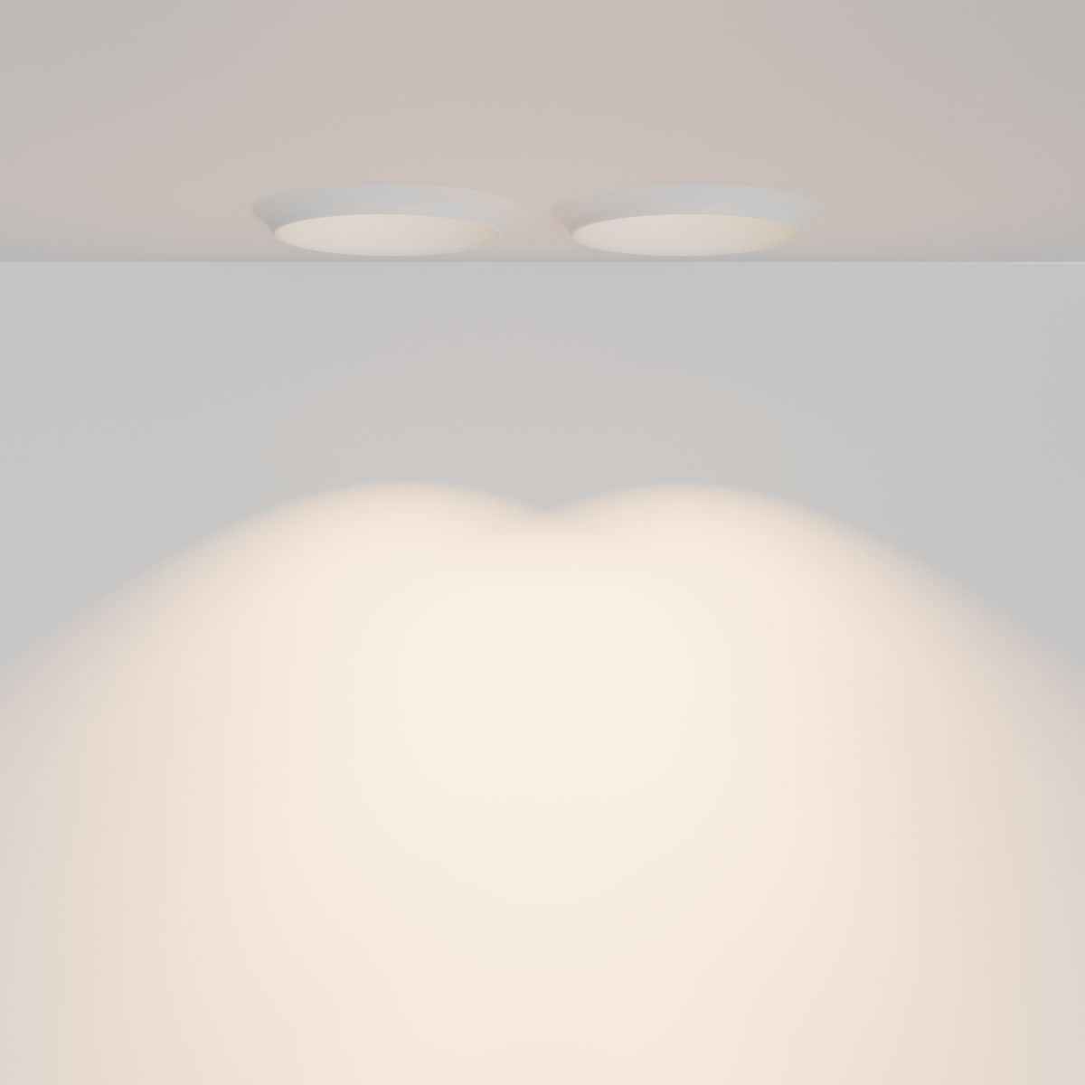 Встраиваемый светильник Maytoni Gyps Modern DL124-GU10-02-TRS-W