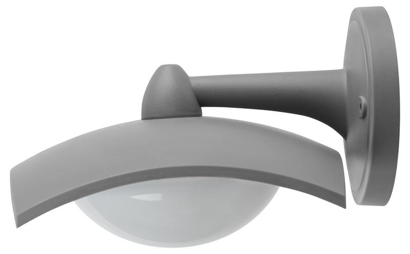 Уличный настенный светильник Эра ДБУ 07-8-004 У1 «Дели 4» серый Б0057526