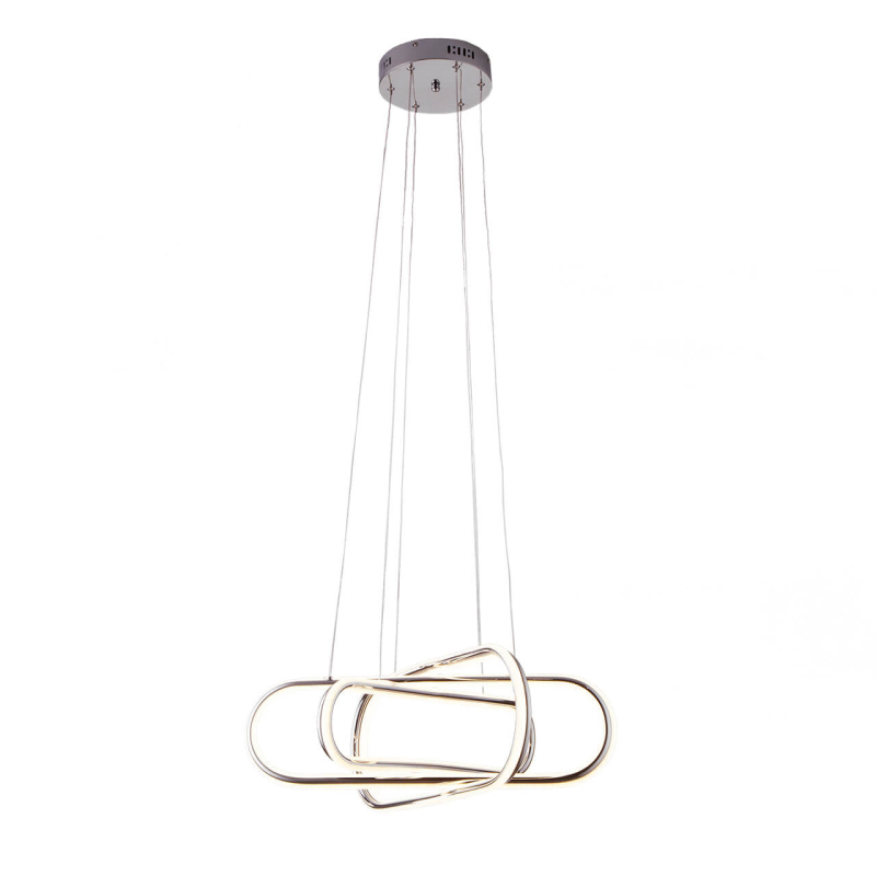 Подвесной светодиодный светильник Eurosvet Sorge 90172/6 хром