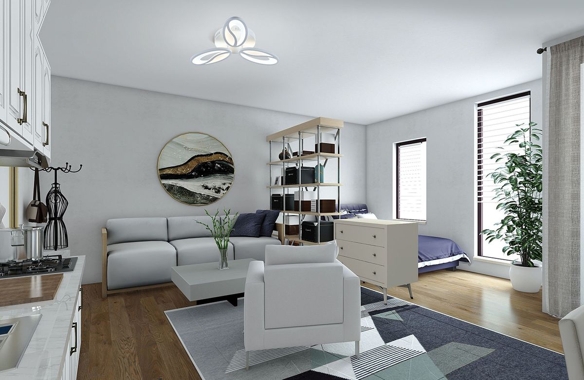 Потолочная светодиодная люстра Escada Grain 10222/3LED