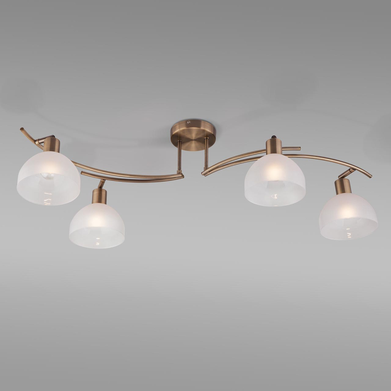 Потолочная люстра Eurosvet Alta 30141/4 античная бронза