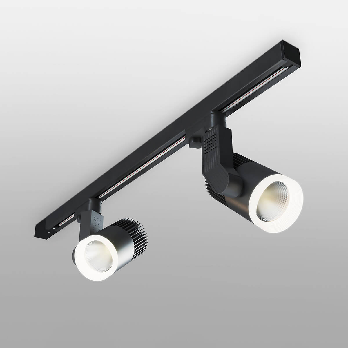 Трековый светодиодный светильник Elektrostandard Accord черный 30W 4200K LTB44 4690389138492