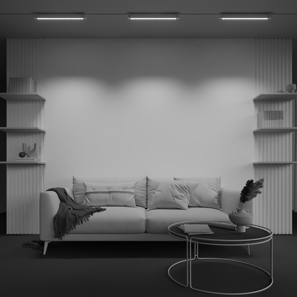 Трековый однофазный светильник Maytoni Points Rot TR010-1-20W4K-M-W