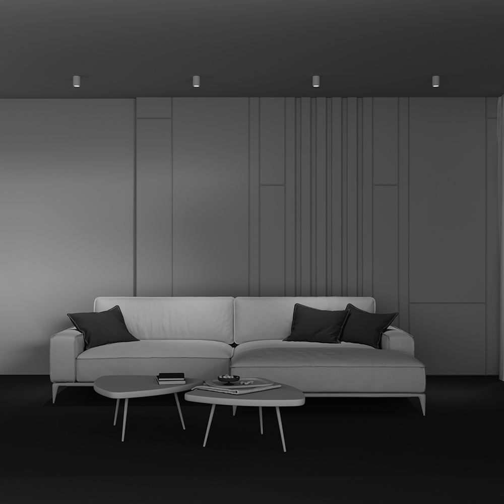 Накладной светильник Maytoni Conik gyps C001CL-GU10-W