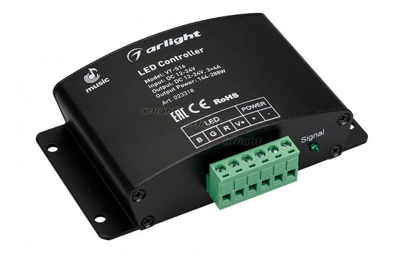 Аудиоконтроллер Arlight VT-S16-3x4A 023318